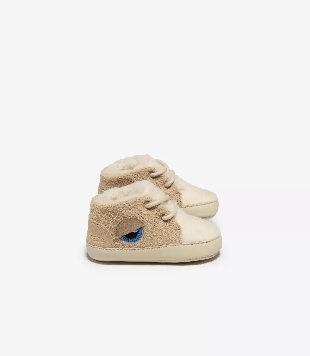Enfant VEJA Collab | Veja X Bigstuffed<BABY SUEDE X BIGSTUFFED ALMOND