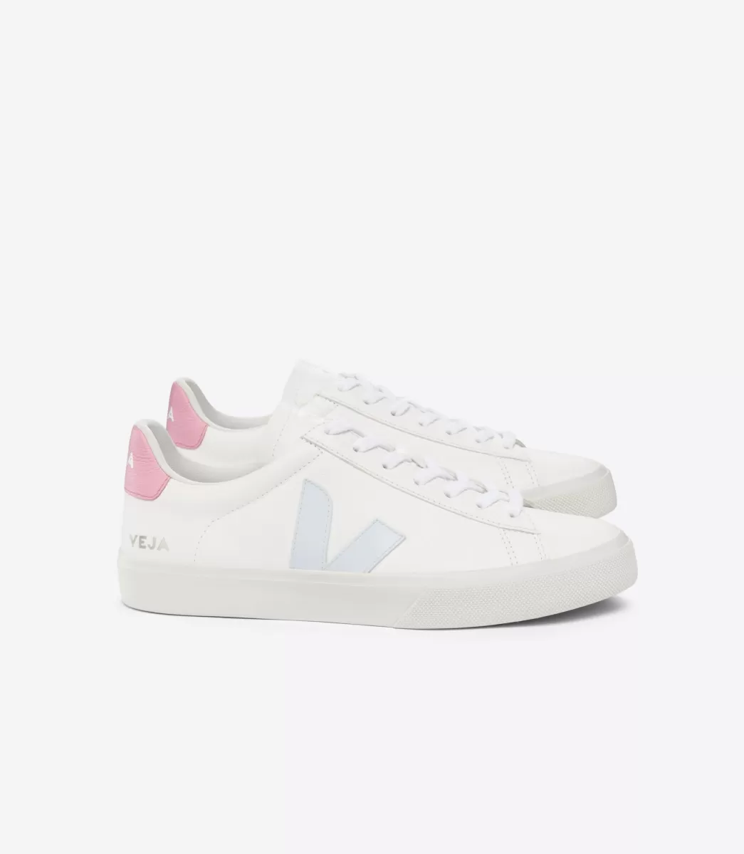 VEJA Adultes<CAMPO LEATHER WHITE ICE GUIMAUVE