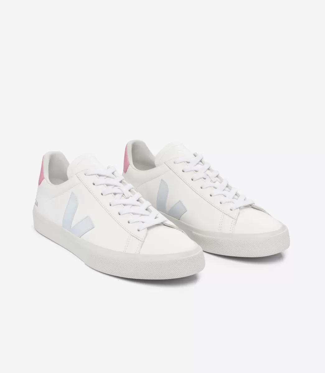 VEJA Adultes<CAMPO LEATHER WHITE ICE GUIMAUVE
