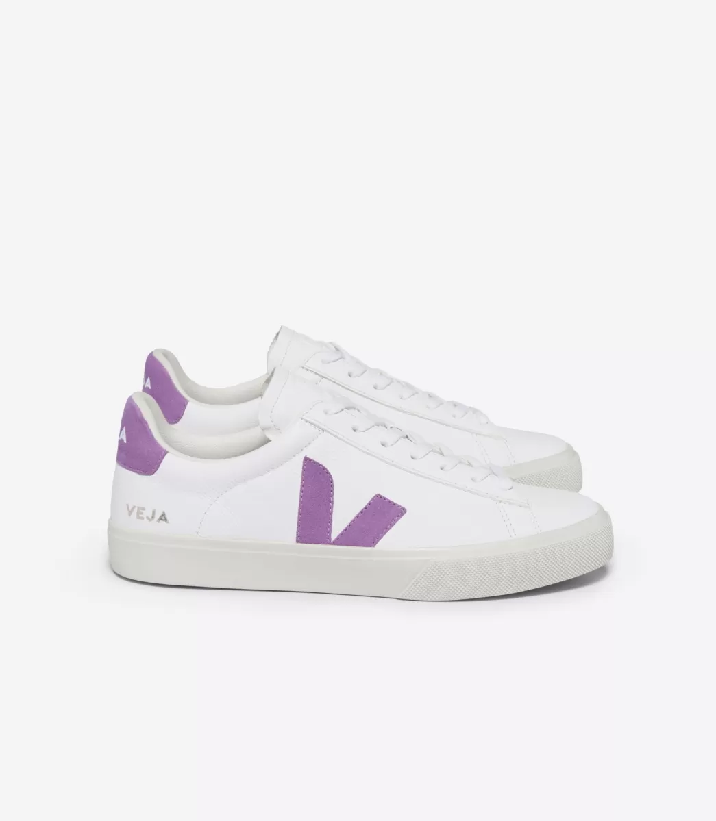 Femme VEJA Campo<CAMPO LEATHER WHITE MULBERRY