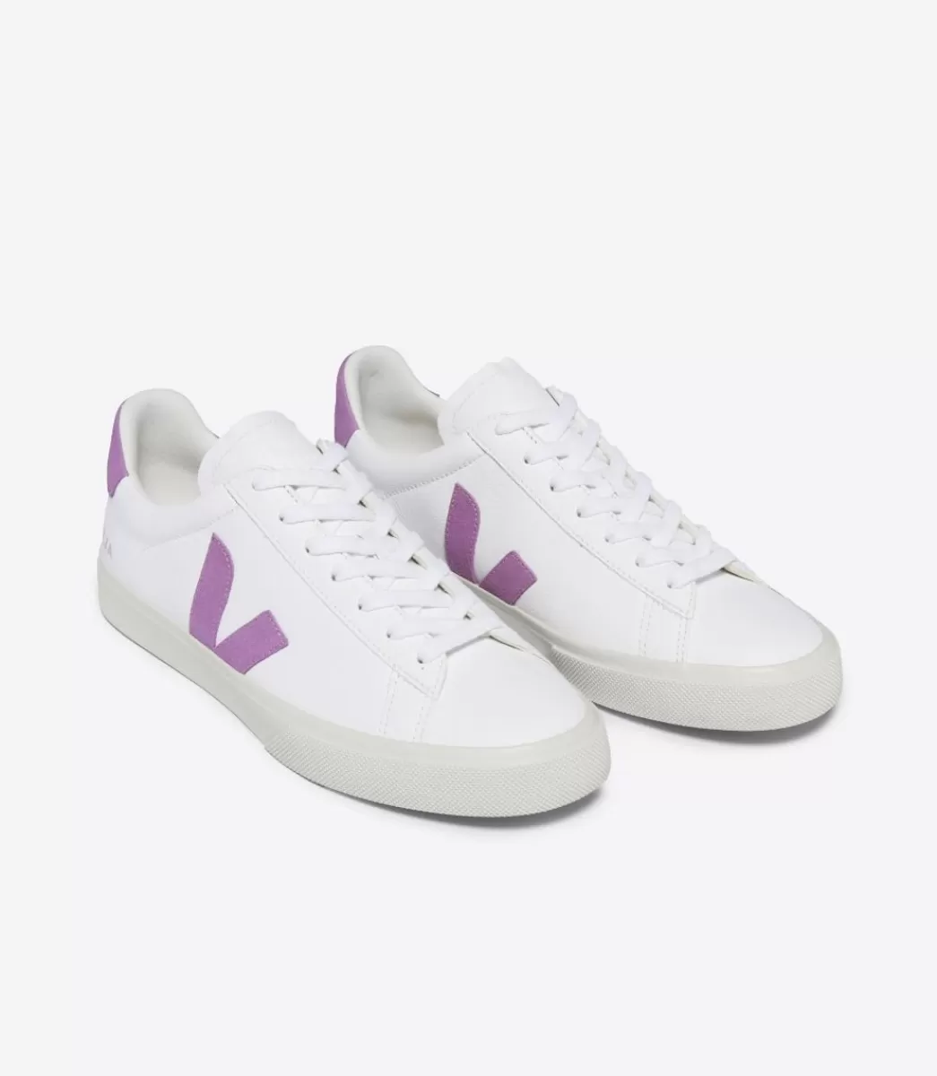 Femme VEJA Campo<CAMPO LEATHER WHITE MULBERRY