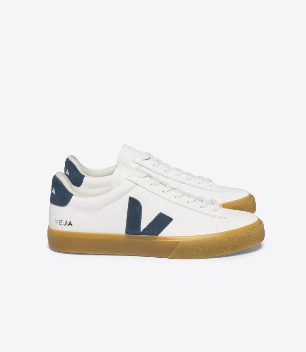Femme VEJA Campo<CAMPO LEATHER WHITE CALIFORNIA NATURAL