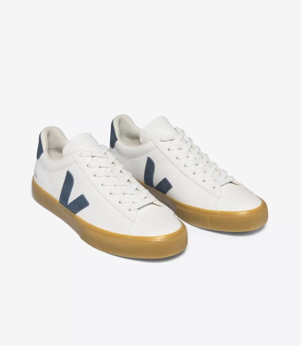 Femme VEJA Campo<CAMPO LEATHER WHITE CALIFORNIA NATURAL