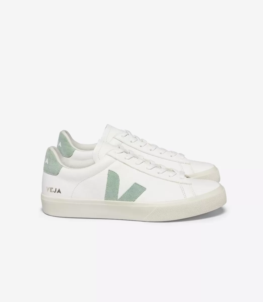 Femme VEJA Campo | Campo<CAMPO LEATHER WHITE MATCHA