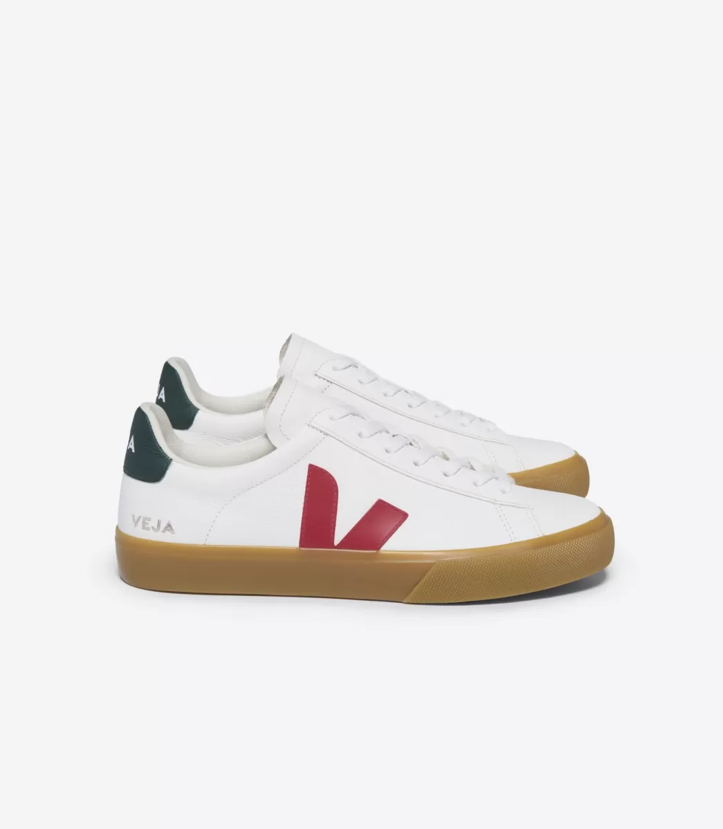 Femme VEJA Campo | Campo<CAMPO LEATHER WHITE PEKIN POKER NATURAL