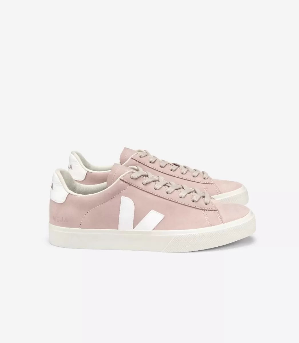 VEJA Adultes<CAMPO NUBUCK BABE WHITE