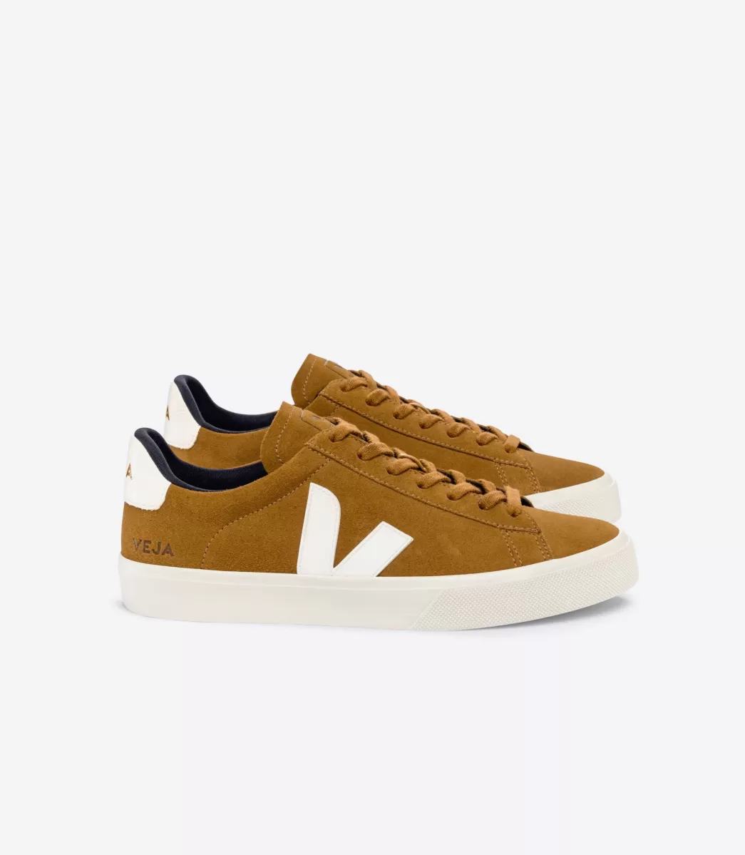 Femme VEJA Campo | Campo<CAMPO SUEDE CAMEL WHITE