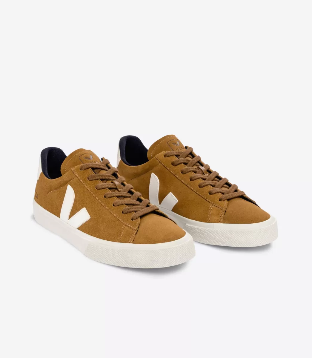 Femme VEJA Campo | Campo<CAMPO SUEDE CAMEL WHITE