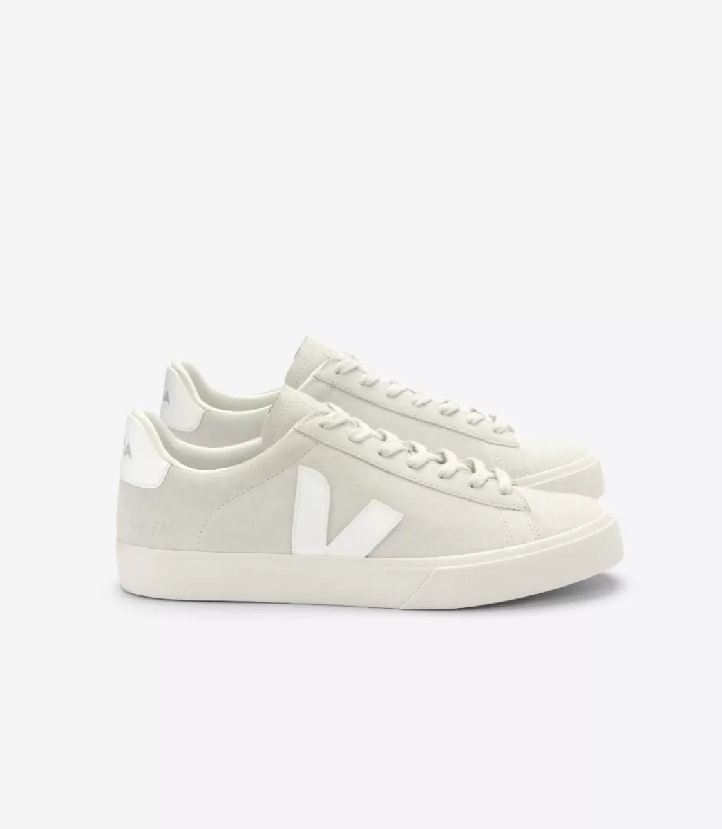 Femme VEJA Campo | Campo<CAMPO SUEDE NATURAL WHITE