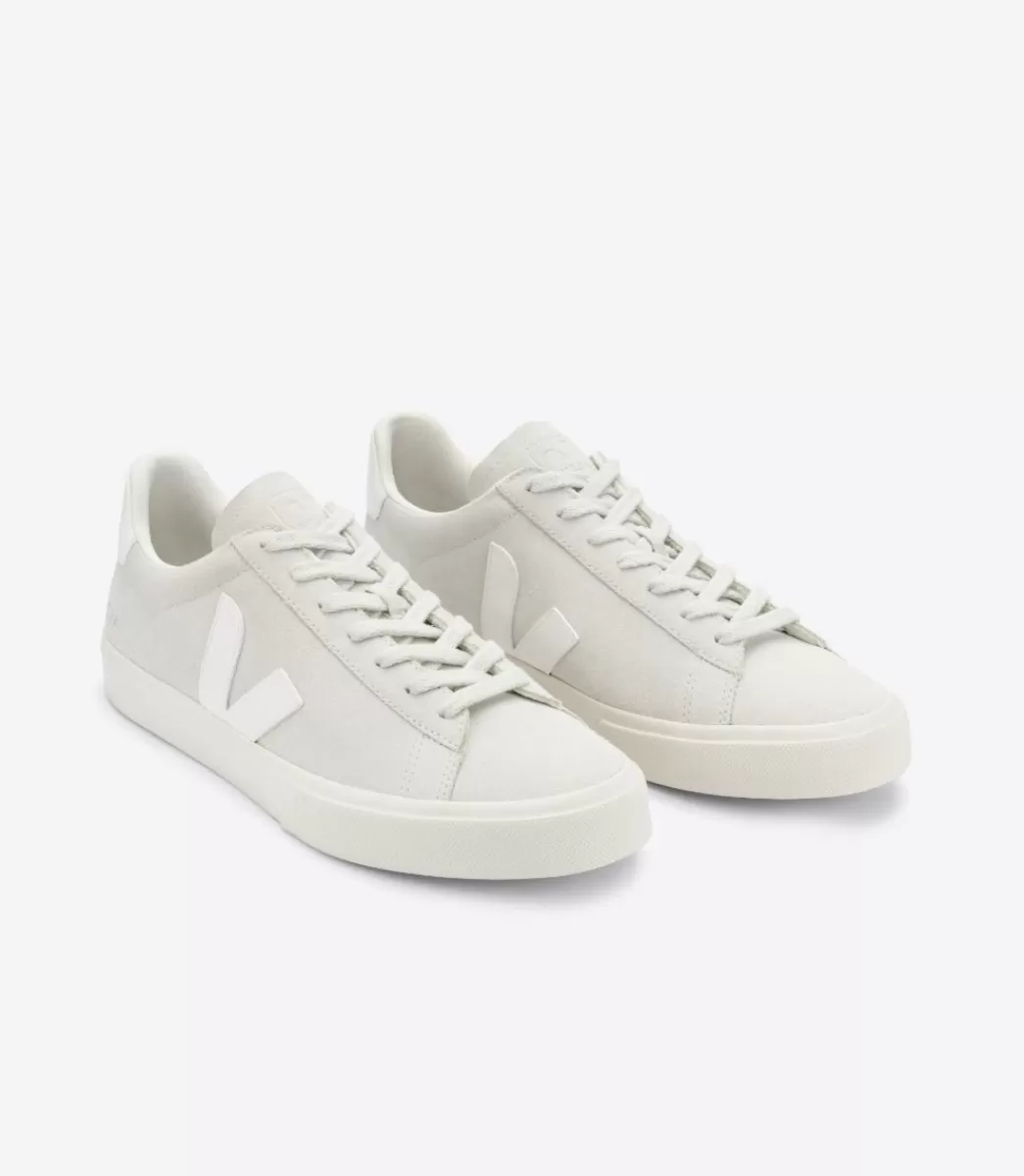 Femme VEJA Campo | Campo<CAMPO SUEDE NATURAL WHITE