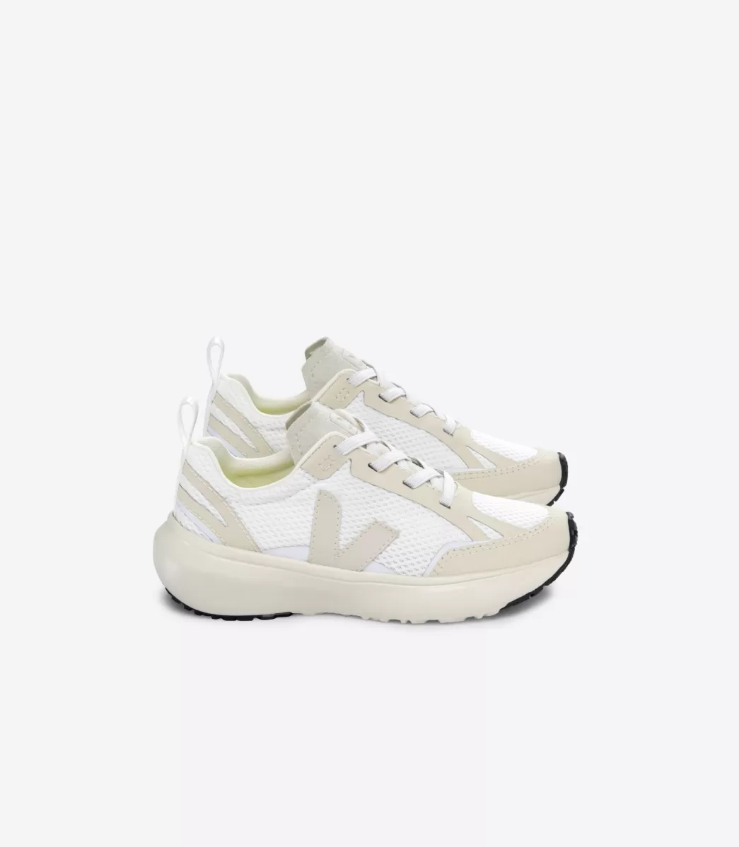 Enfant VEJA Enfant | Vegan<CANARY ALVEOMESH WHITE PIERRE