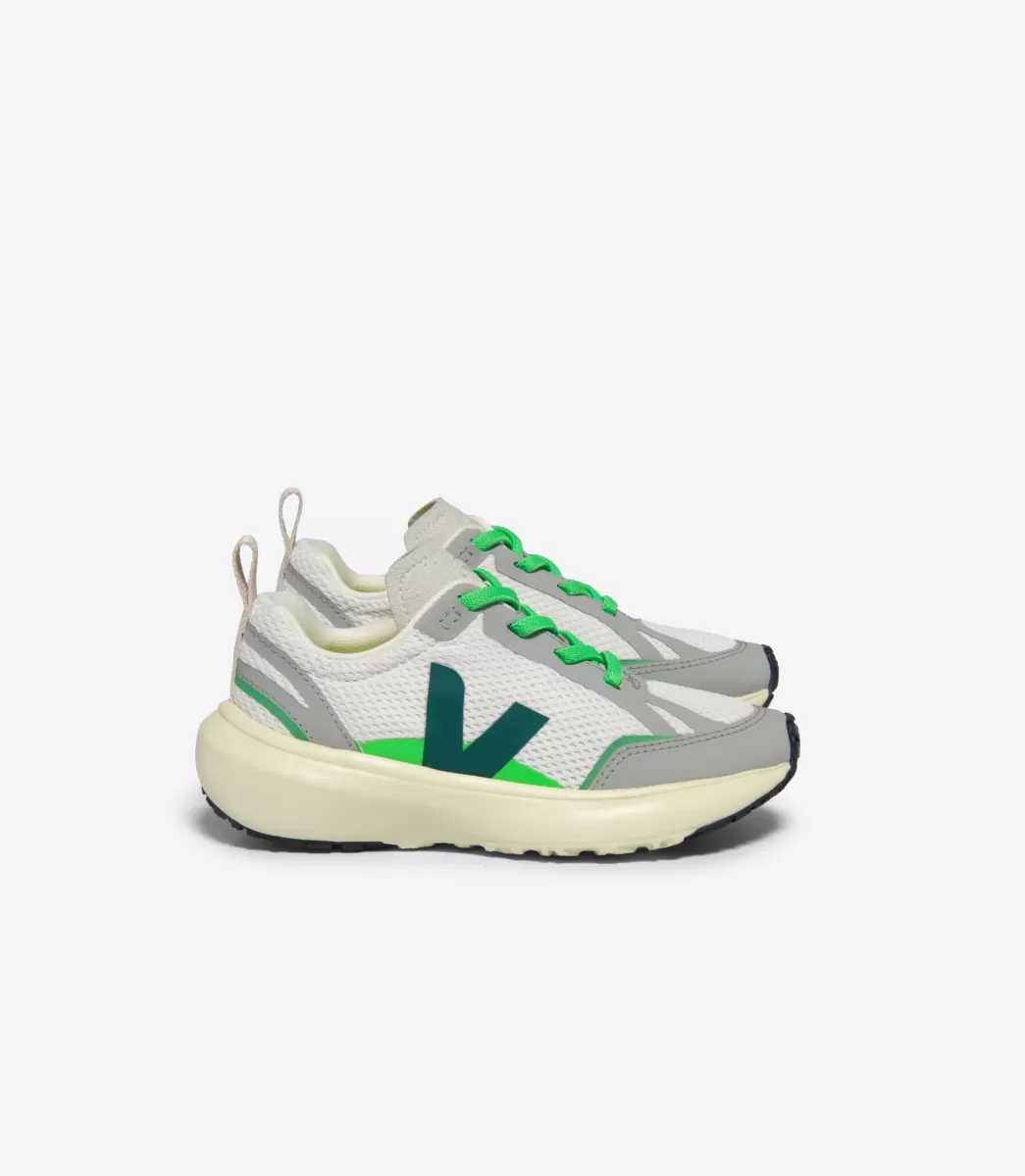 Enfant VEJA Enfant | Vegan<CANARY LIGHT ALVEOMESH GRAVEL BRITTANY