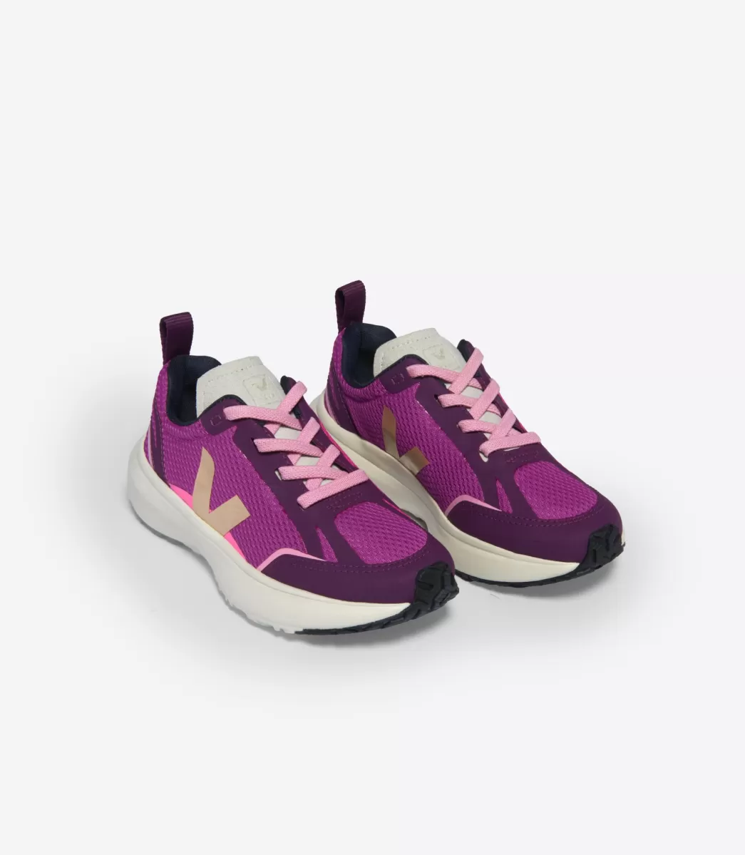 Enfant VEJA Enfant | Vegan<CANARY LIGHT ALVEOMESH LOTUS PLATINE