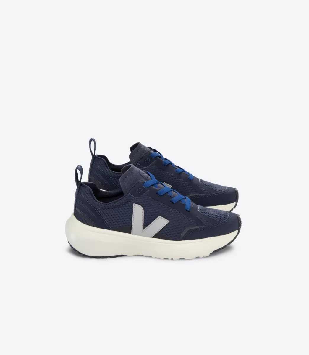 Enfant VEJA Enfant | Vegan<CANARY LIGHT ALVEOMESH NAUTICO OXFORD GREY