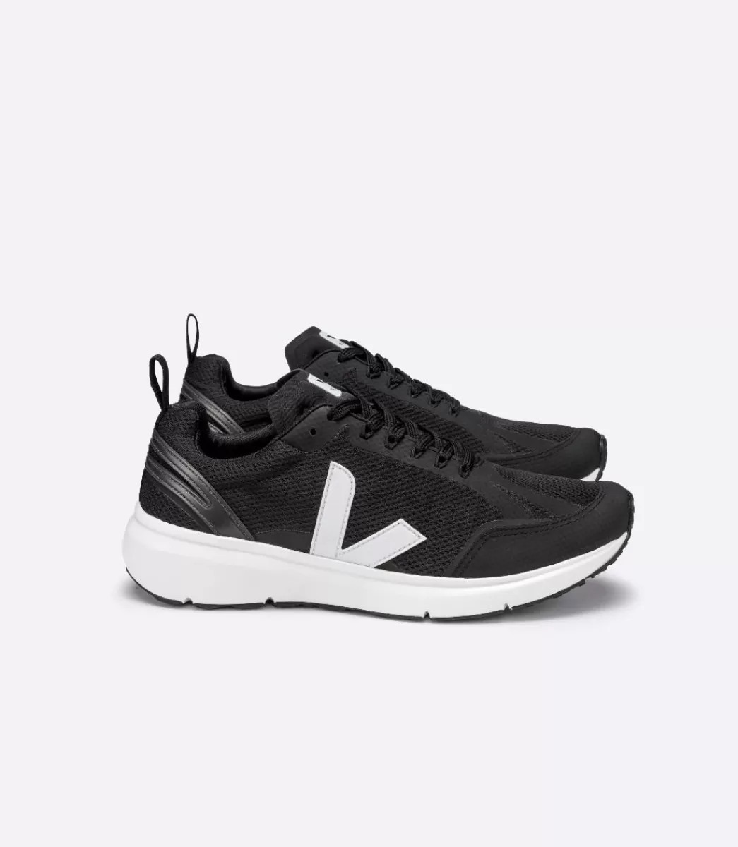 VEJA Adultes<CONDOR 2 ALVEOMESH BLACK WHITE
