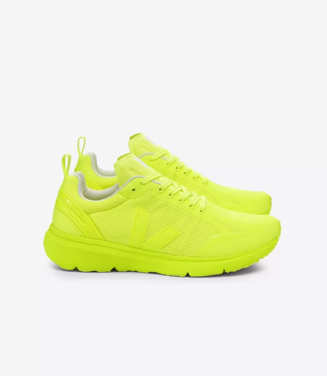 VEJA Adultes<CONDOR 2 ALVEOMESH FULL JAUNE FLUO