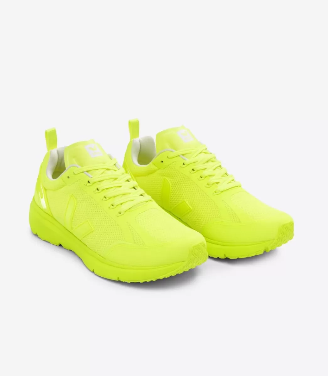 VEJA Adultes<CONDOR 2 ALVEOMESH FULL JAUNE FLUO