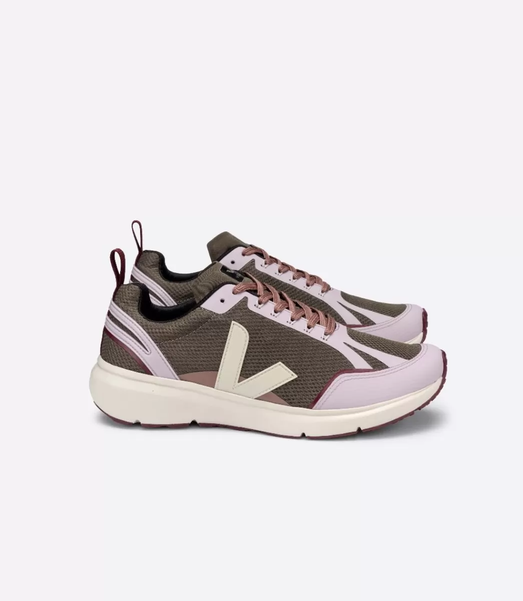VEJA Adultes<CONDOR 2 ALVEOMESH KAKI PIERRE PARME