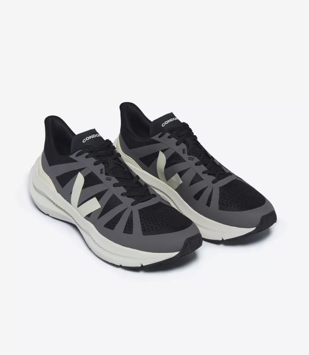 Femme VEJA Road Running | Adulte<CONDOR 3 ENGINEERED-MESH BLACK CALCAIRE