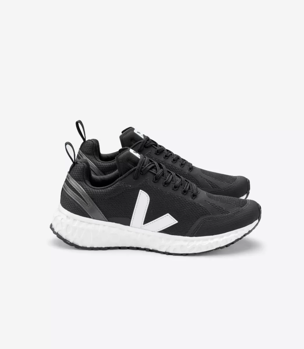 VEJA Adultes<CONDOR MESH BLACK WHITE