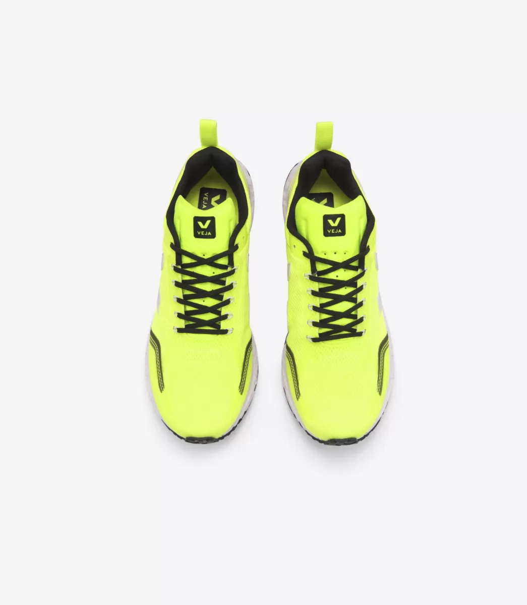 VEJA Adultes<CONDOR MESH JAUNE FLUO WHITE