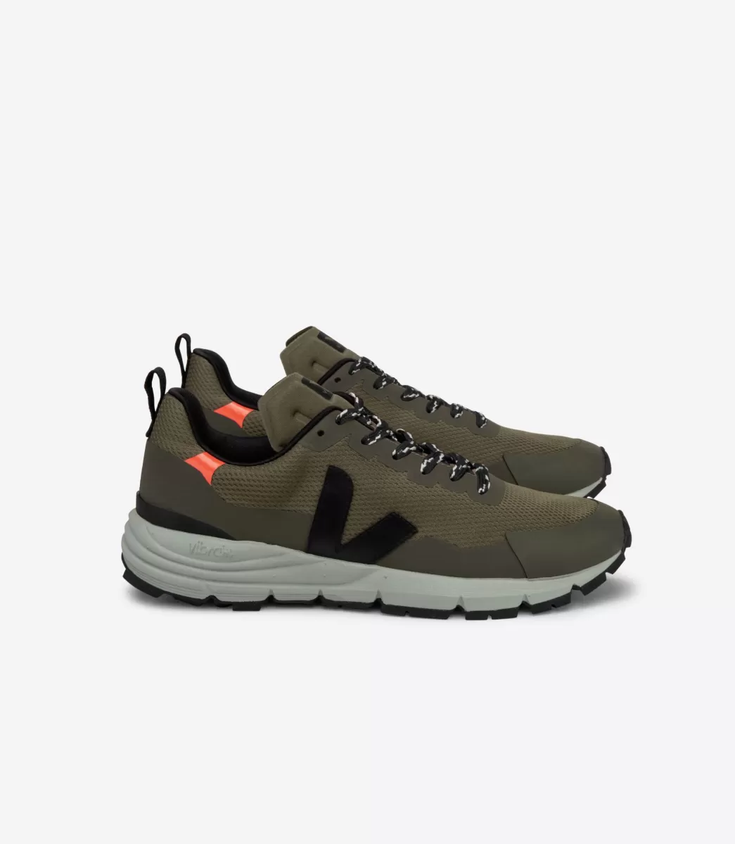VEJA Adultes<DEKKAN ALVEOMESH KAKI BLACK