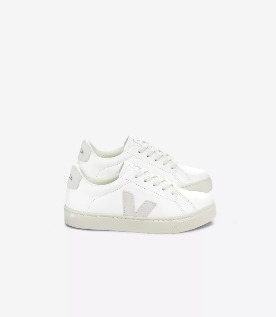 Enfant VEJA Esplar<ESPLAR LACES LEATHER WHITE NATURAL