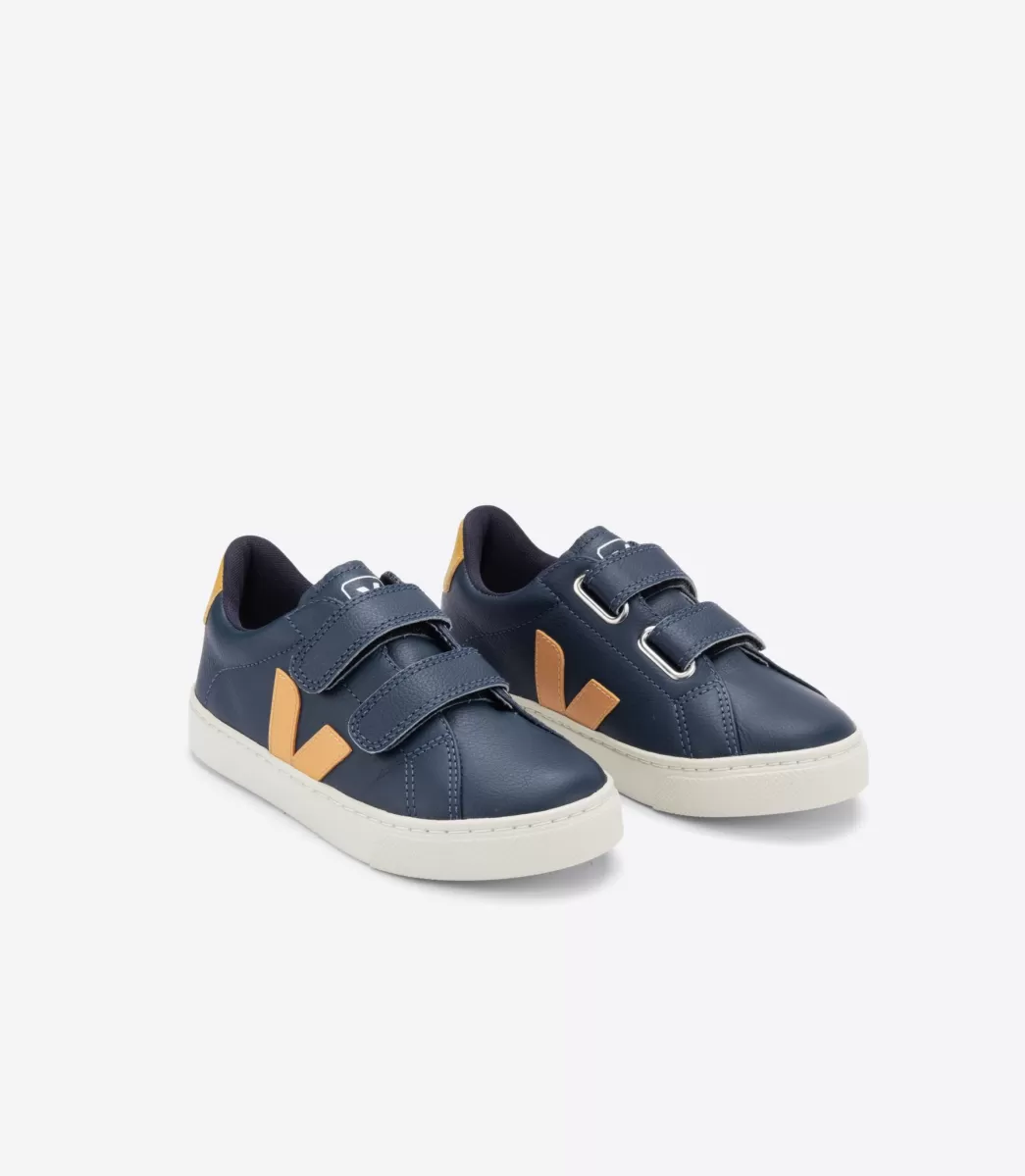 Enfant VEJA Esplar<ESPLAR LEATHER NAUTICO MOUTARDE