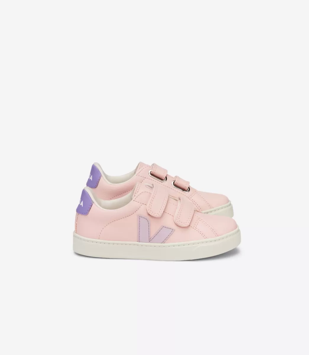 Enfant VEJA Enfants<ESPLAR LEATHER PETALE PARME