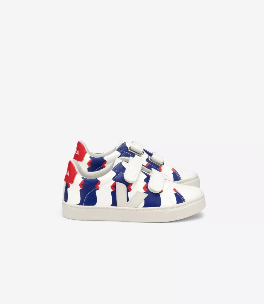 Enfant VEJA Enfants<ESPLAR LEATHER X MALIKA FAVRE LIPS MULTI