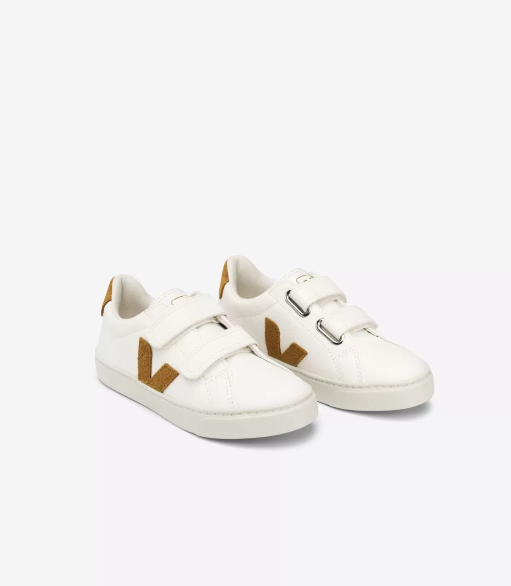 Enfant VEJA Esplar<ESPLAR LEATHER WHITE CAMEL