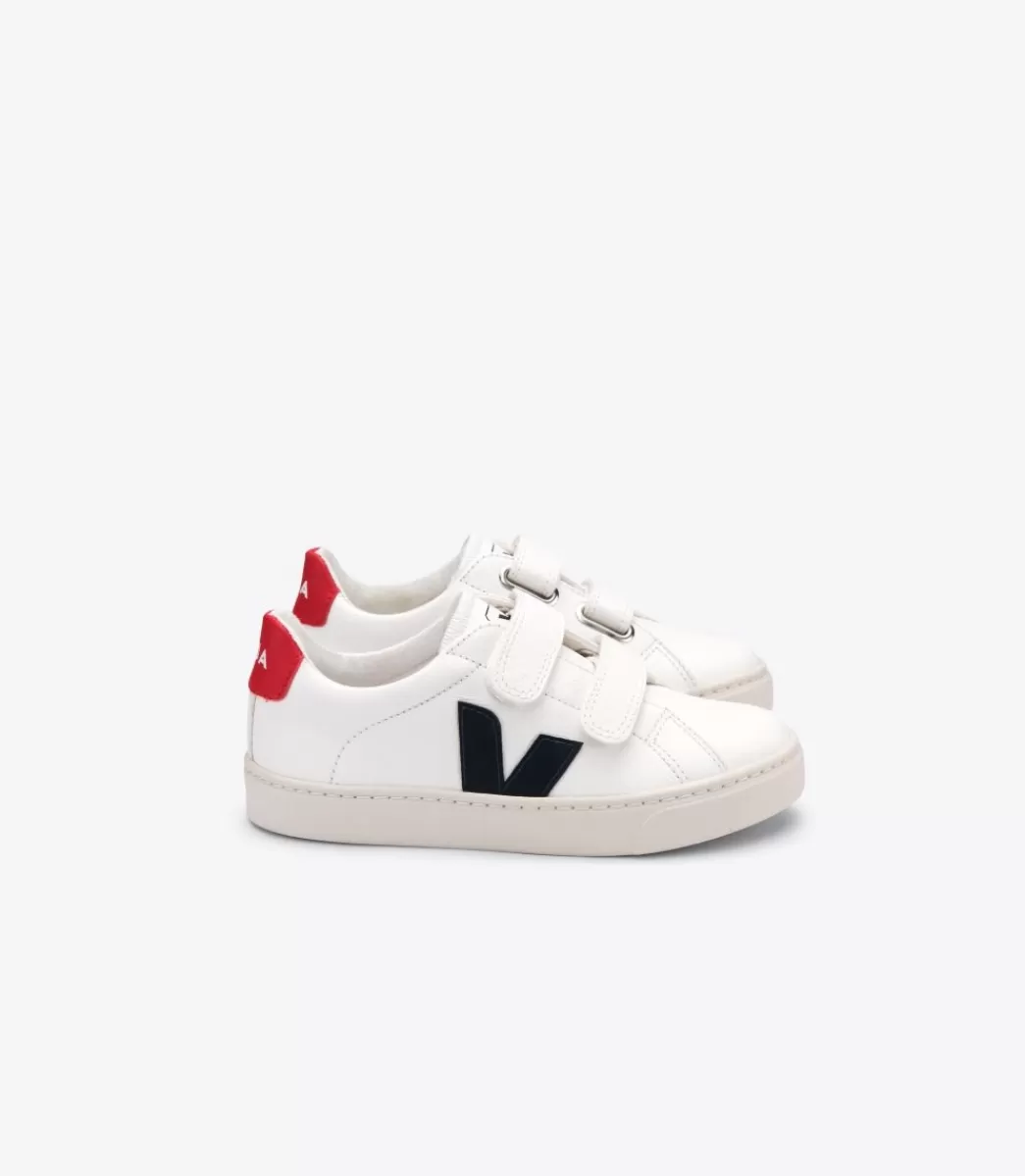 Enfant VEJA Esplar<ESPLAR LEATHER WHITE NAUTICO PEKIN