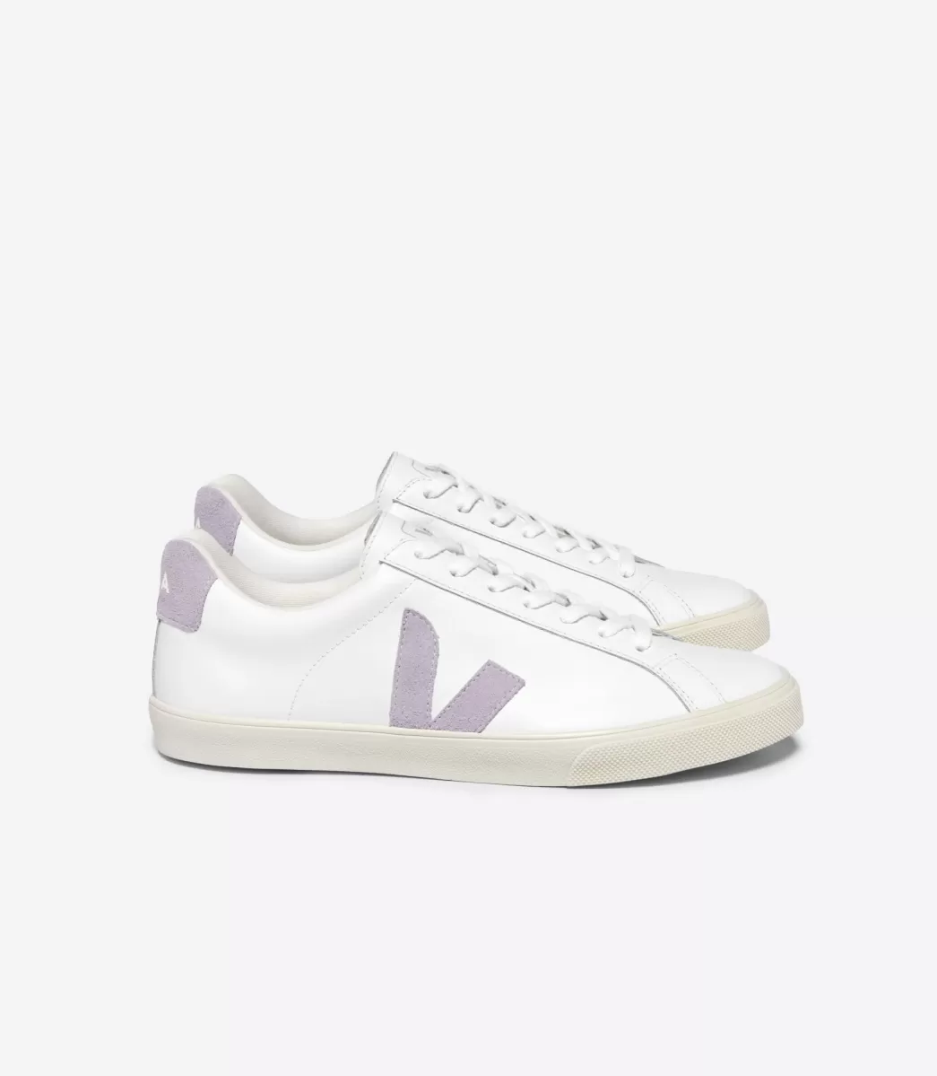 Femme VEJA Esplar<ESPLAR LEATHER WHITE PARME