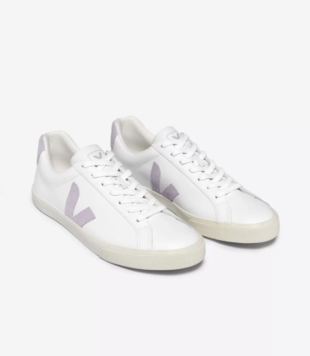 Femme VEJA Esplar<ESPLAR LEATHER WHITE PARME