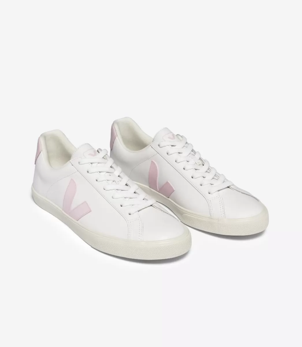 VEJA Adultes<ESPLAR LEATHER WHITE PETALE