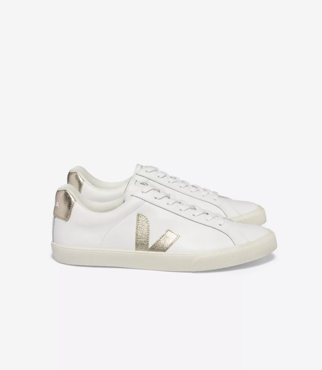 Femme VEJA Esplar<ESPLAR LEATHER WHITE PLATINE