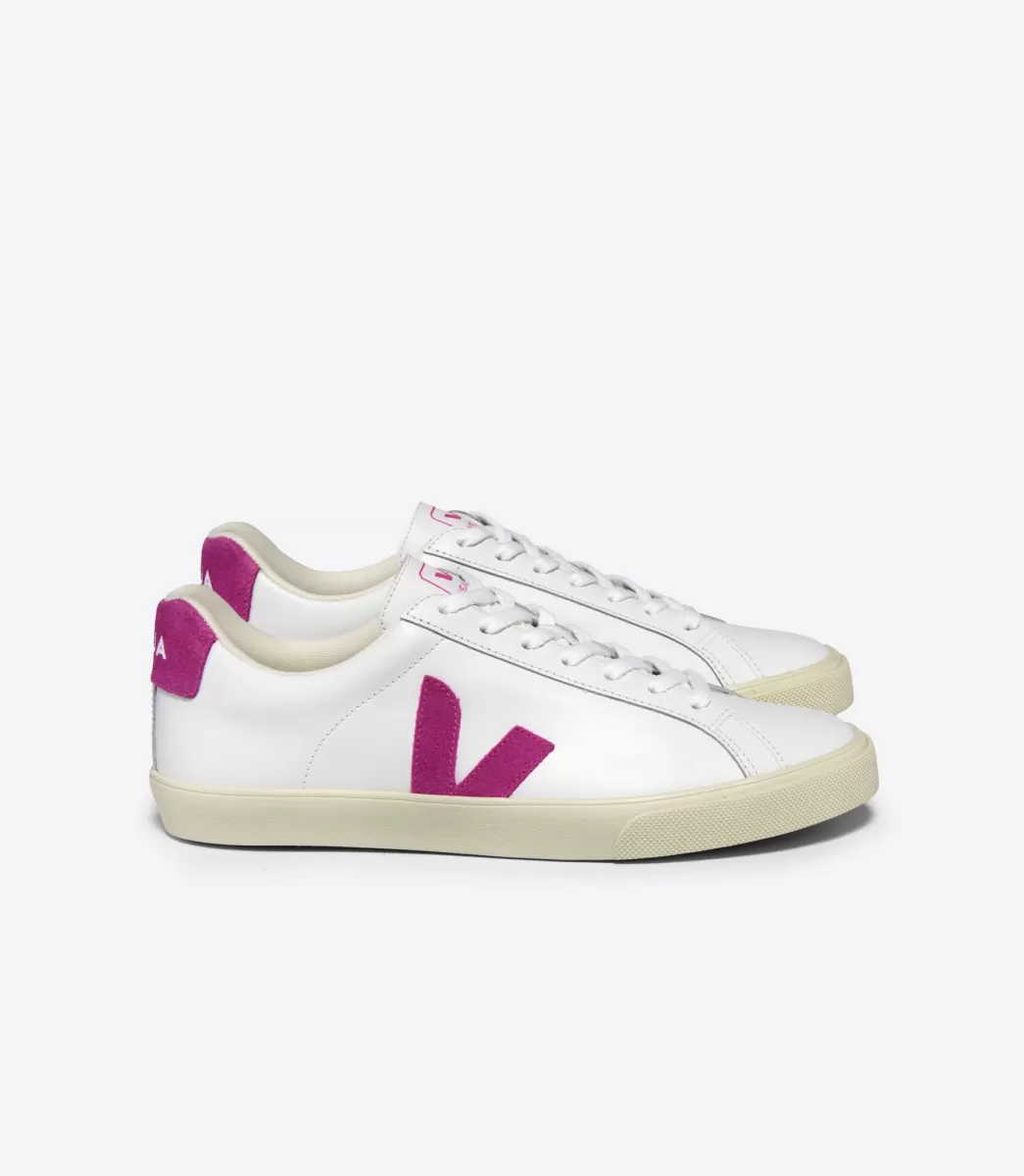 Femme VEJA Esplar | Esplar<ESPLAR LEATHER WHITE ULTRAVIOLET