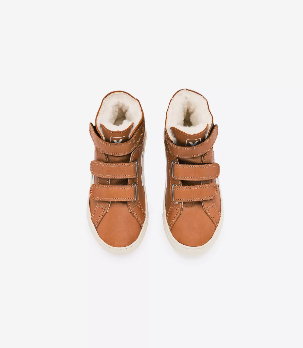 Enfant VEJA Enfants<ESPLAR MID FURED LEATHER MAT TUILE