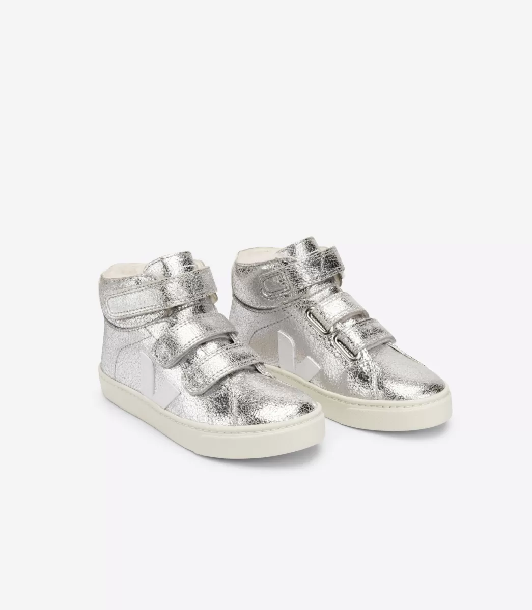Enfant VEJA Enfants<ESPLAR MID FURED SILVER WHITE