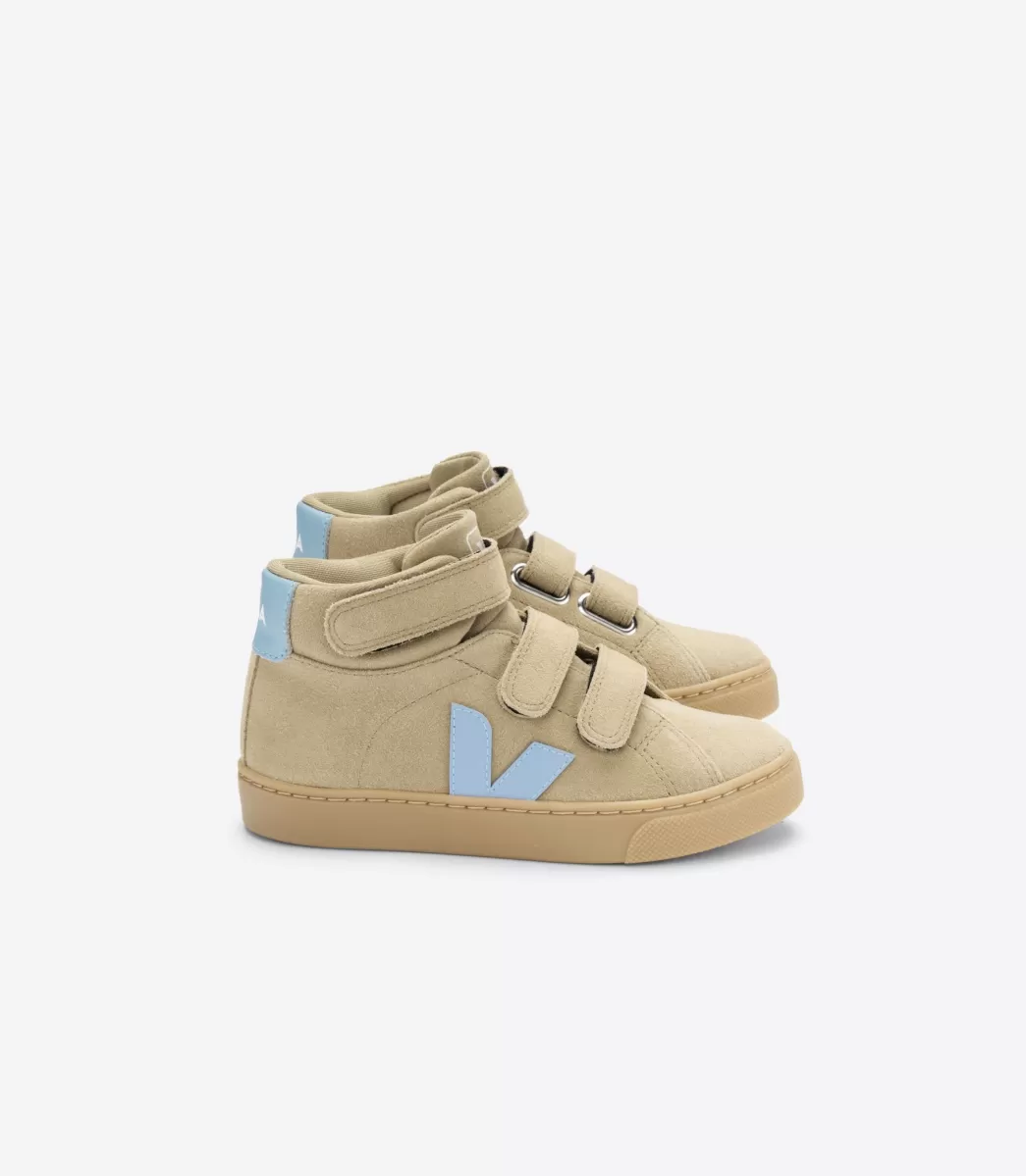 Enfant VEJA Montantes | Esplar Mid<ESPLAR MID SUEDE DUNE STEEL