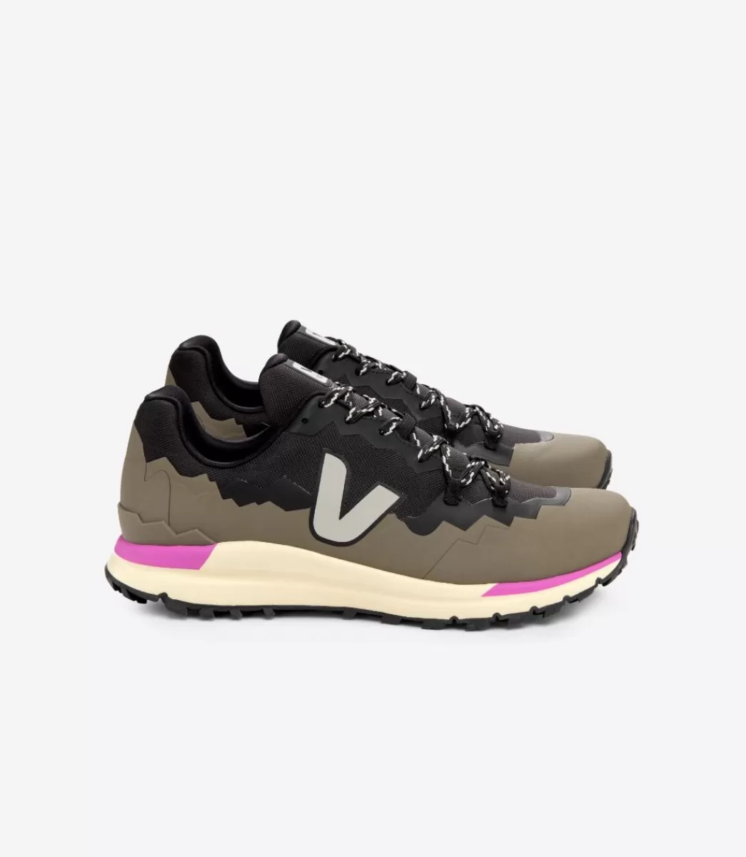 Femme VEJA Hiking | Adulte<FITZ ROY TREK-SHELL BLACK OXFORD GREY KAKI