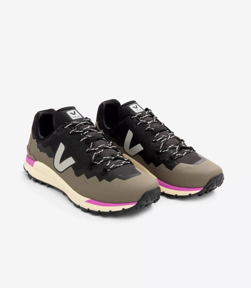 Femme VEJA Hiking | Adulte<FITZ ROY TREK-SHELL BLACK OXFORD GREY KAKI