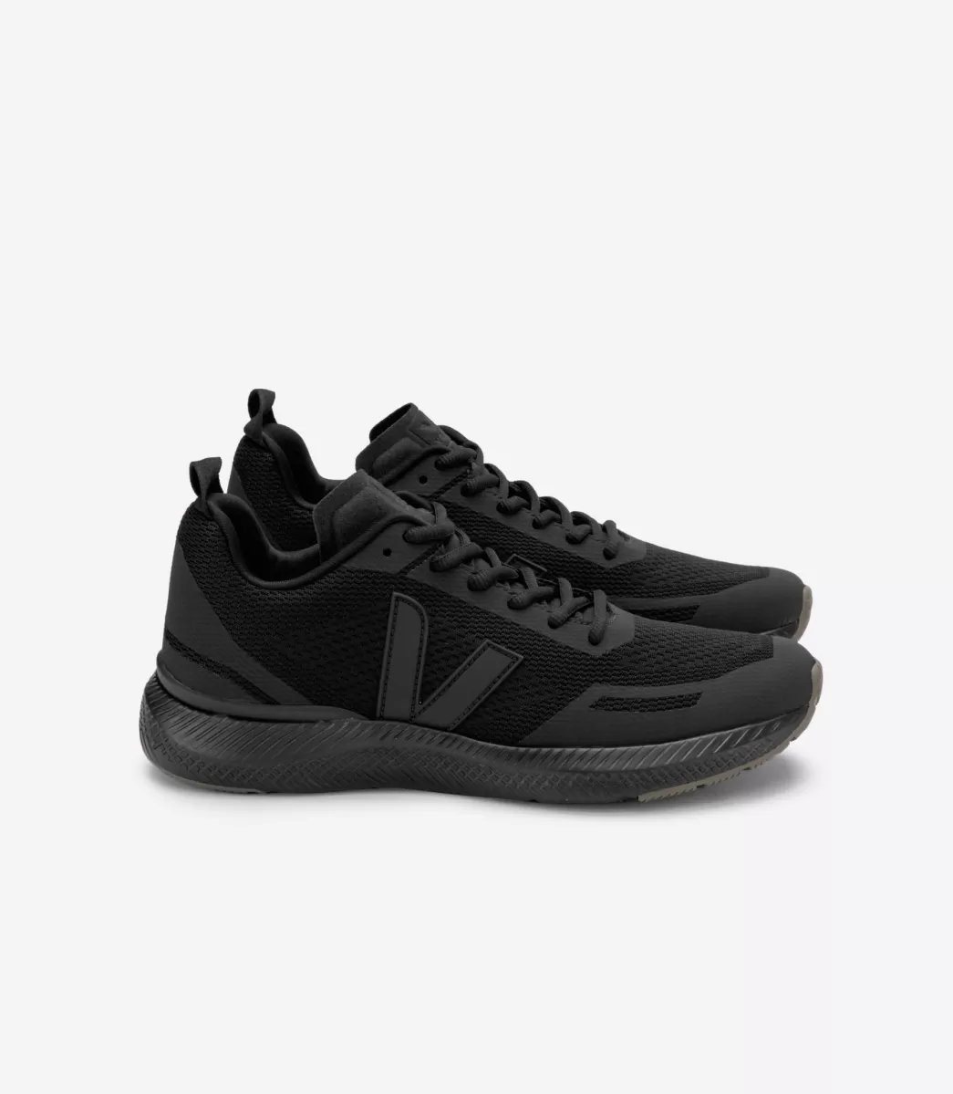 VEJA Adultes<IMPALA ENGINEERED-MESH FULL BLACK KAKI