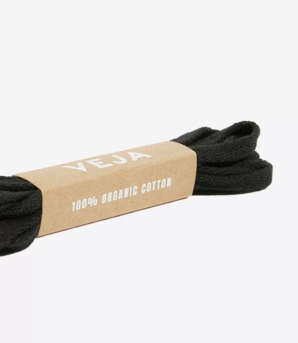 Femme VEJA Accessoires | Accessoires<LACES ORGANIC COTTON BLACK