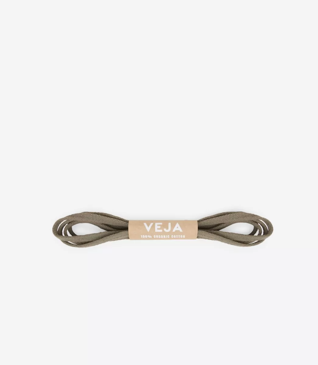 Femme VEJA Accessoires | Accessoires<LACES ORGANIC COTTON KAKI