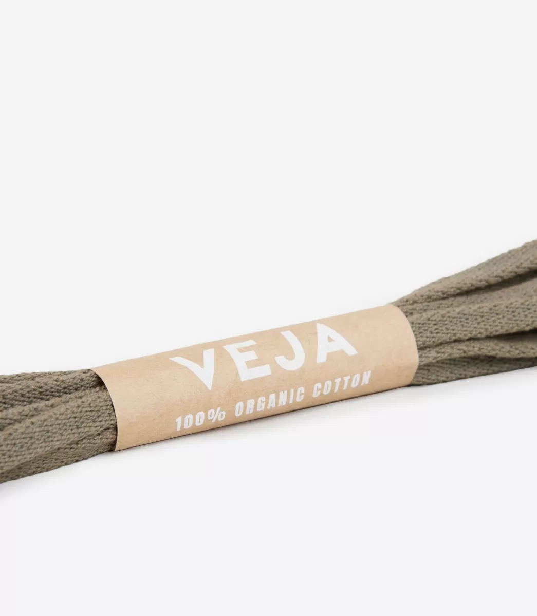 Femme VEJA Accessoires | Accessoires<LACES ORGANIC COTTON KAKI