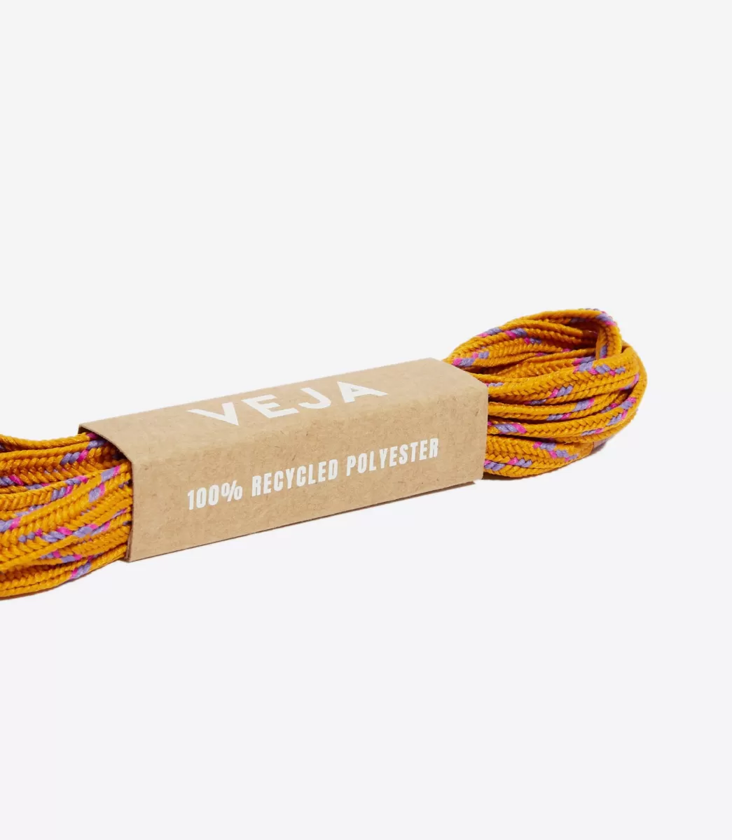 Femme VEJA Accessoires | Accessoires<LACES PET MOUTARDE PURPLE ULTRAVIOLET