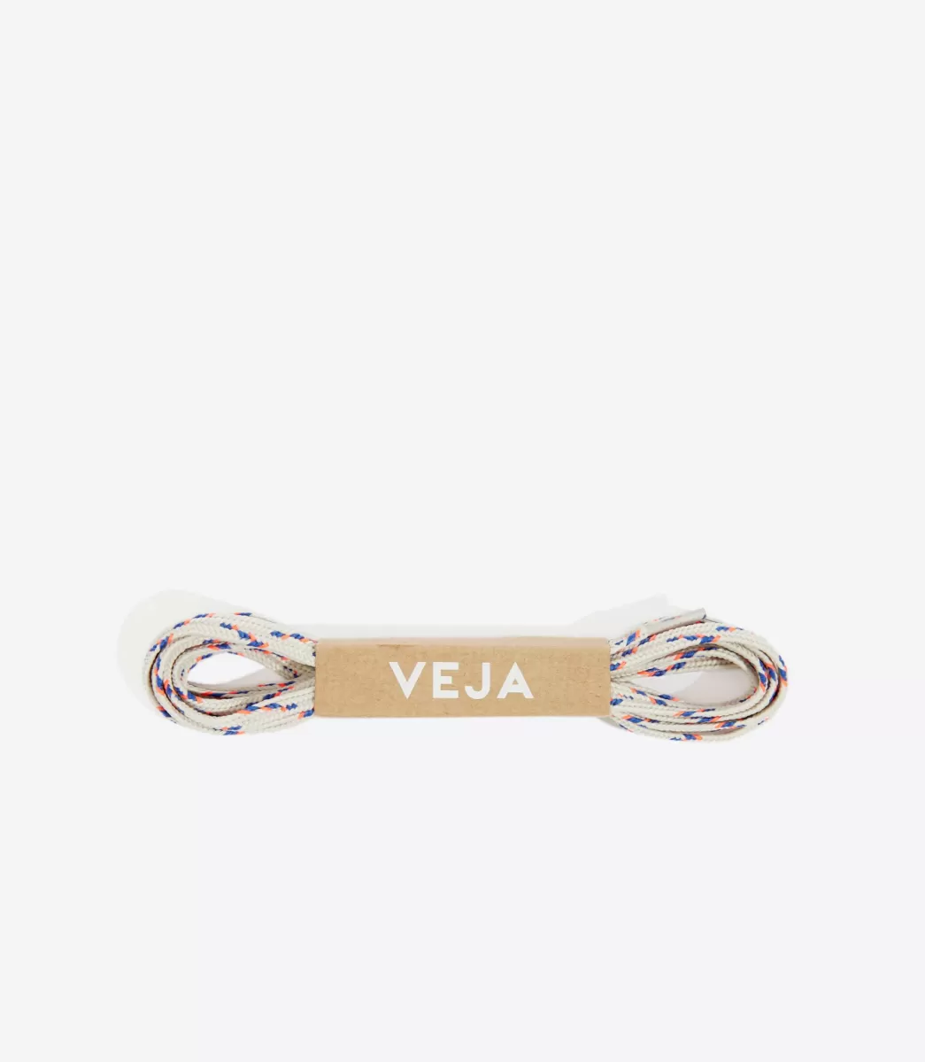 Femme VEJA Accessoires | Accessoires<LACES PET NATURAL PAROS ORANGE FLUO