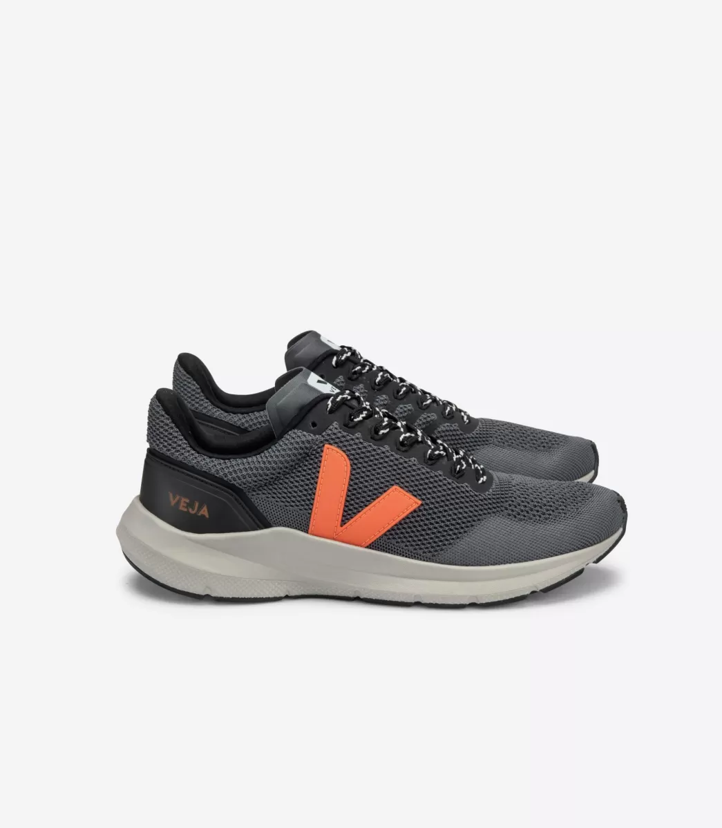 Femme VEJA Road Running | Adulte<MARLIN LT V-KNIT STORM ORANGE FLUO