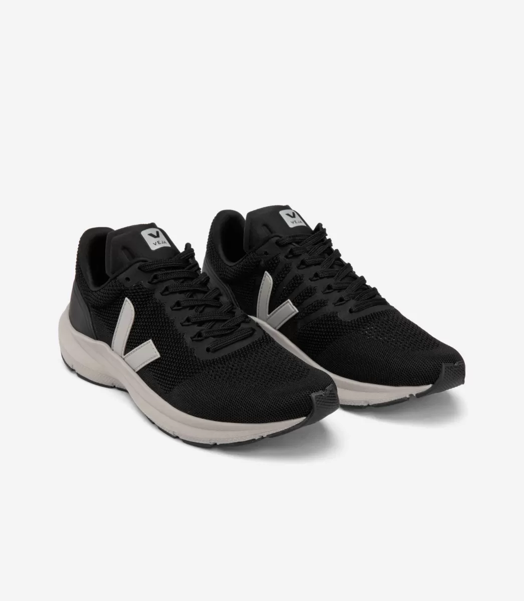 VEJA Adultes<MARLIN V-KNIT BLACK OXFORD GREY